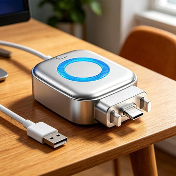 Smart Auto Charging Adapter, 140W Auto Cut-Off Charger